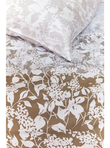 Beddinghouse Beddengoedset "Carola" wit/lichtbruin