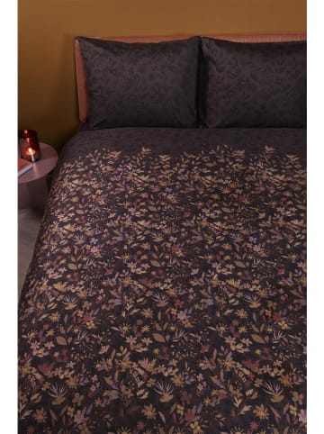 Beddinghouse Komplet pościeli satynowej "Ditsy" w kolorze brązowym