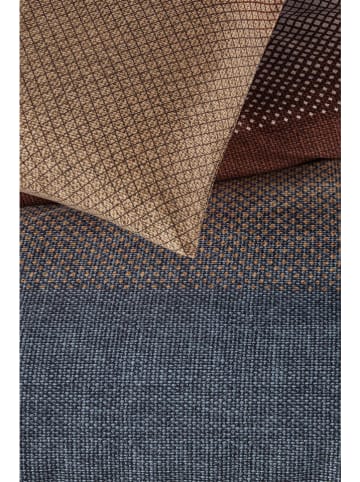 Beddinghouse Komplet pościeli satynowej "Duco" w kolorze czerwono-niebieskim