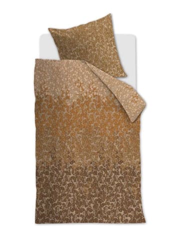 Beddinghouse Satijnen beddengoedset "Evan" bruin/beige