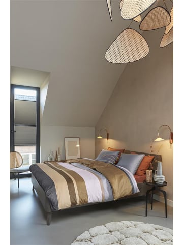 Beddinghouse Satijnen beddengoedset "Ines" beige/bruin