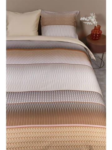 Beddinghouse Satin-Bettwäsche-Set "Millenial" in Beige/ Hellbraun