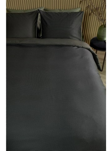 Beddinghouse Satin-Bettwäsche-Set "Richmond" in Dunkelgrün