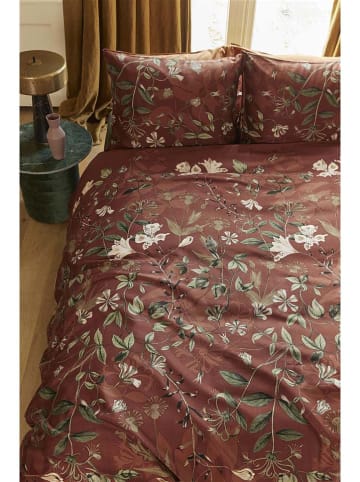 Beddinghouse Satijnen beddengoedset "Serpentine" rood