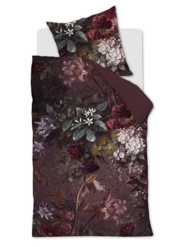 Beddinghouse Komplet pościeli satynowej "Splendor" w kolorze bordowym