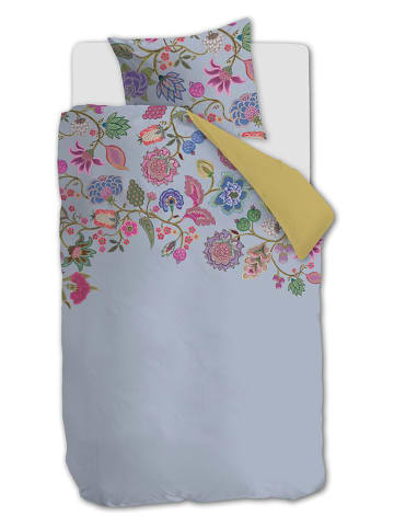 Oilily Beddengoedset "Funky Florals" blauw/lichtroze