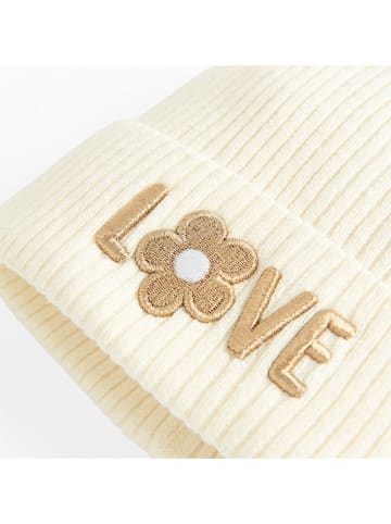 COOL CLUB Czapka w kolorze kremowym