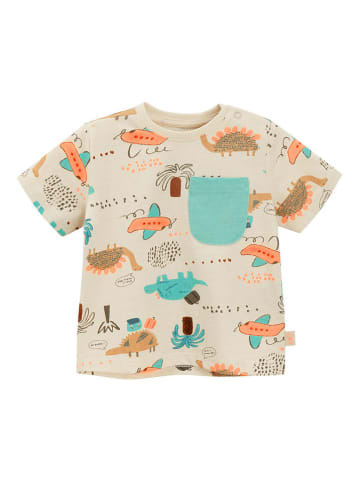 COOL CLUB Shirt in Beige/ Orange/ Türkis