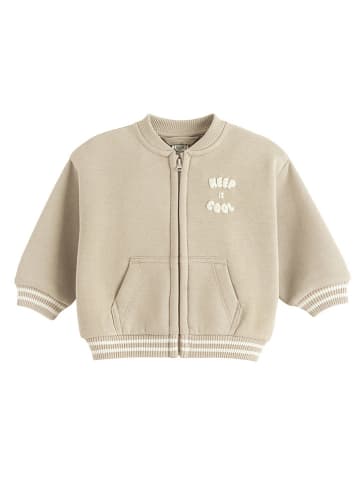 COOL CLUB Sweatjacke in Beige