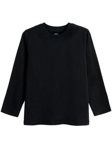 COOL CLUB 2er-Set: Longsleeves in Weiß/ Schwarz