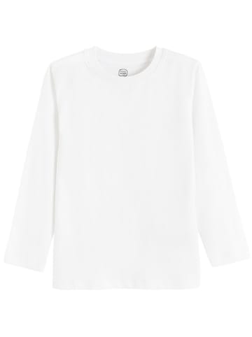 COOL CLUB 2-delige set: longsleeves wit/zwart