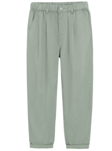 COOL CLUB Spodnie chino w kolorze zielonym