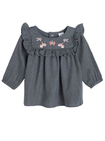 COOL CLUB Bluse in Anthrazit