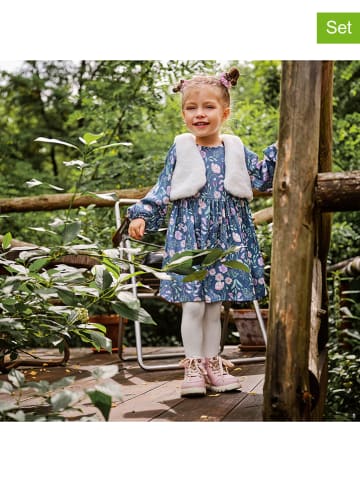 COOL CLUB 2-częściowy zestaw w kolorze granatowo-białym