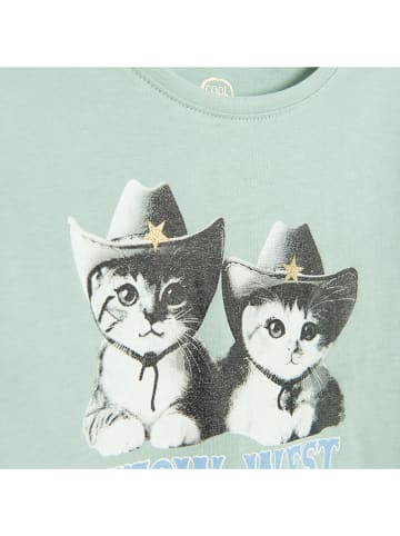 COOL CLUB Longsleeve in Grün