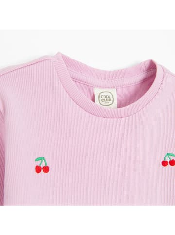 COOL CLUB Longsleeve lichtroze