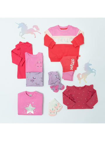 COOL CLUB Socken in Weiß/ Rosa