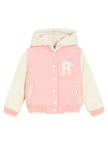 COOL CLUB Kurtka przejściowa w kolorze biało-jasnoróżowym