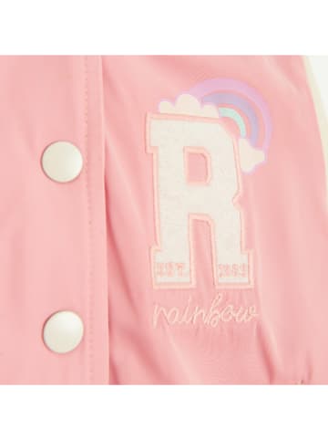 COOL CLUB Übergangsjacke in Rosa/ Weiß