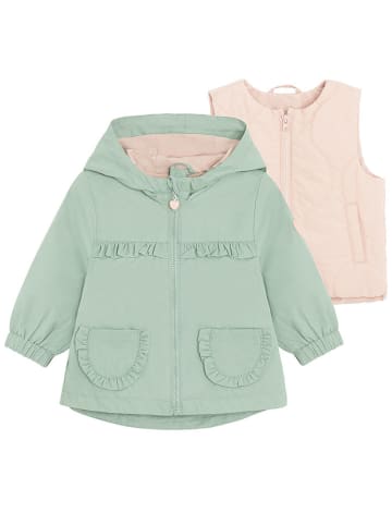 COOL CLUB 3in1-Übergangsjacke in Rosa/ Grün