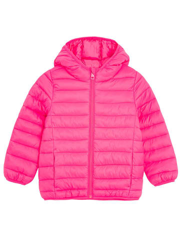 COOL CLUB Doorgestikte jas roze