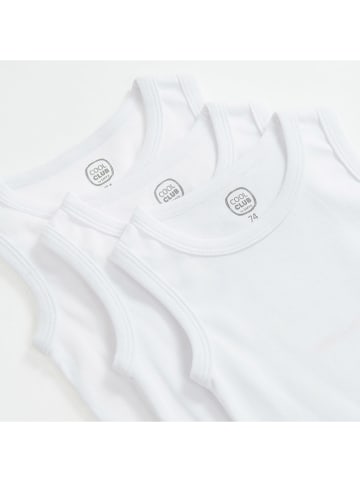 COOL CLUB 3-delige set: rompers wit