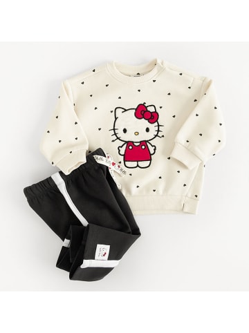 COOL CLUB 2-delige outfit zwart/crème