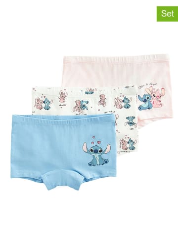 COOL CLUB 3er-Set: Pantys in Blau/ Rosa/ Weiß