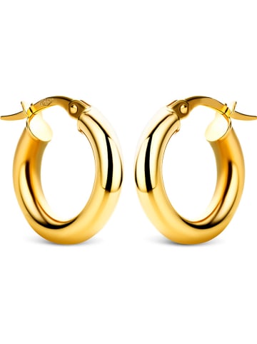 Diamant Exquis Gouden creolen