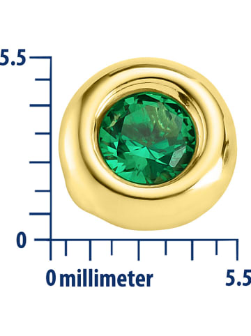 Revoni Gold-Ohrstecker mit Edelsteinen