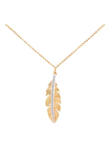 Revoni Gold-Halskette mit Diamanten - (L)42 cm