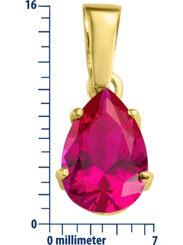 Revoni Gold-Halskette mit Anhänger - (L)45 cm