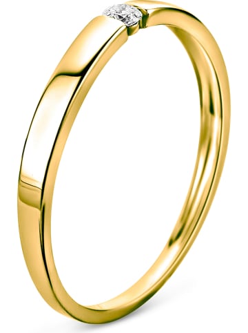 Diamant Exquis Gold-Ring mit Diamant