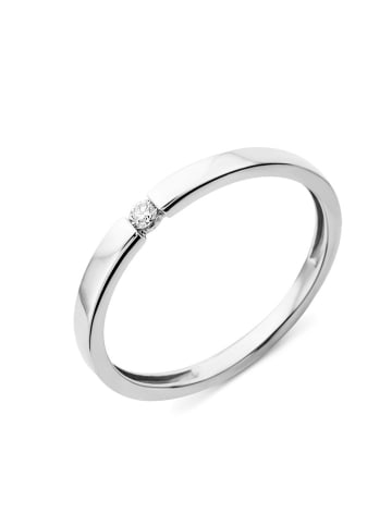 Diamant Exquis Weißgold-Ring mit Diamant