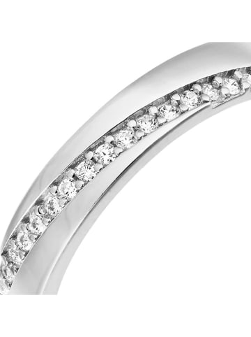 Diamant Exquis Weißgold-Ring mit Edelsteinen