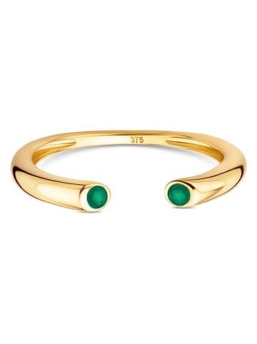 Diamant Exquis Gold-Ring mit Edelstein