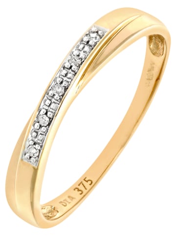 Diamant Exquis Gold-Ring mit Diamanten