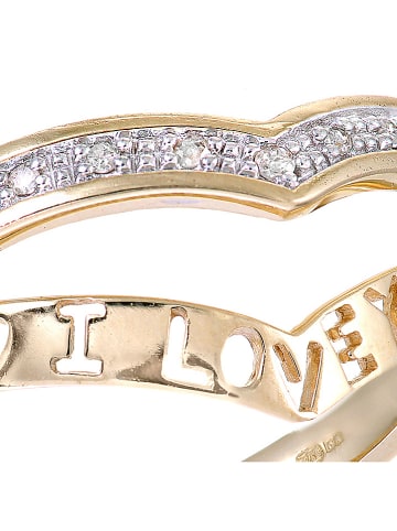 Revoni Gold-Ring mit Diamanten