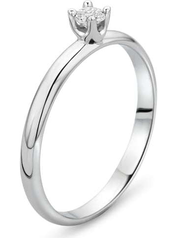 Diamant Exquis Witgouden ring met diamanten