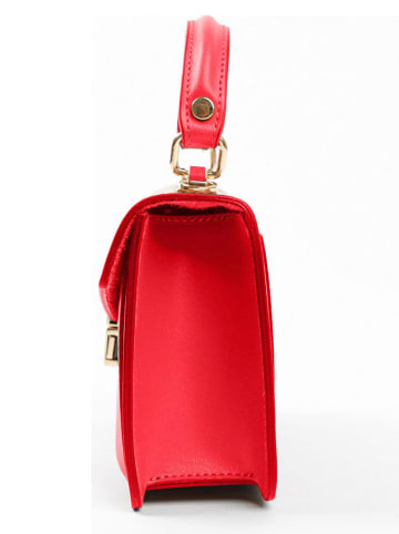 Lia Biassoni Leder-Henkeltasche "Trasubbie" in Rot - (B)20 x (H)14 x (T)7 cm