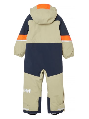 Helly Hansen Kombinezon zimowy "Rider 3.0" w kolorze beżowo-granatowym