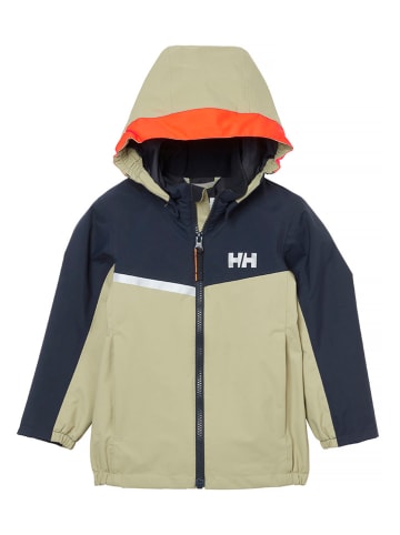Helly Hansen Regenjas "Shelter" beige/donkerblauw