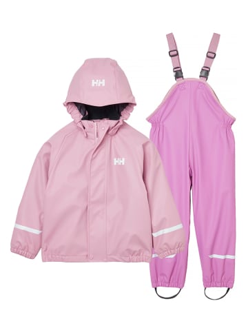 Helly Hansen 2-częściowy zestaw przeciwdeszczowy "Bergen 2.0" w kolorze jasnoróżowym