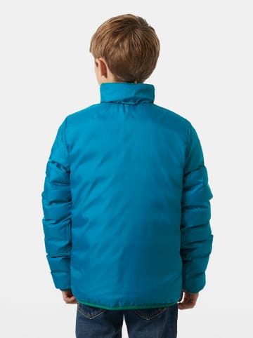 Helly Hansen Omkeerbare doorgestikte jas "Marka" groen/blauw