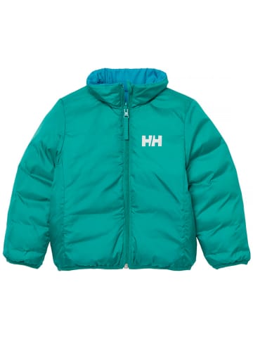 Helly Hansen Omkeerbare doorgestikte jas "Dalen" blauw/groen