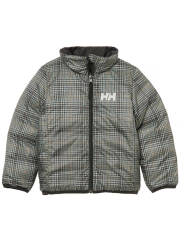 Helly Hansen Omkeerbare doorgestikte jas "Dalen" zwart/grijs