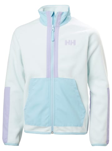 Helly Hansen Kurtka polarowa "Marka" w kolorze błękitno-biało-fioletowym