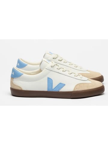 Veja Leder-Sneakers "Volley" in Beige
