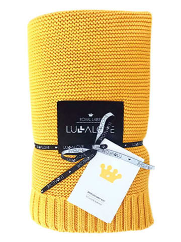 Lullalove Kocyk w kolorze żółtym