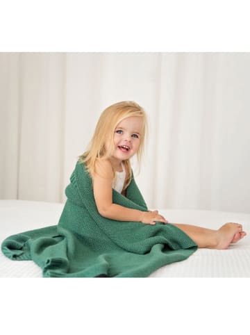 Lullalove Decke in Grün